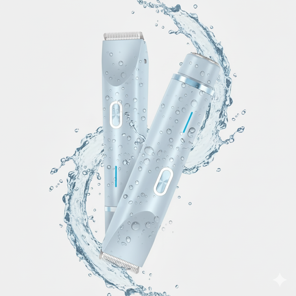 2-in-1 Painless Bikini Hair Trimmer