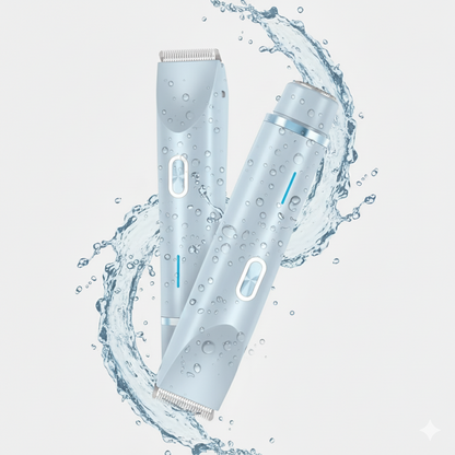 2-in-1 Painless Bikini Hair Trimmer