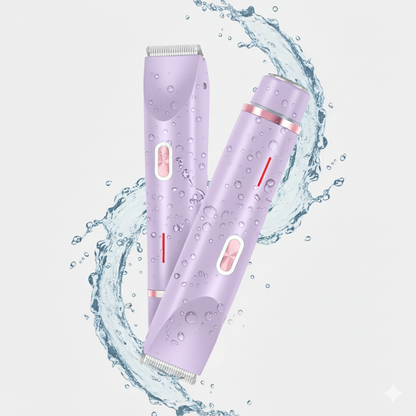 2-in-1 Painless Bikini Hair Trimmer