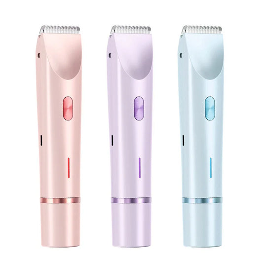 2-in-1 Painless Bikini Hair Trimmer